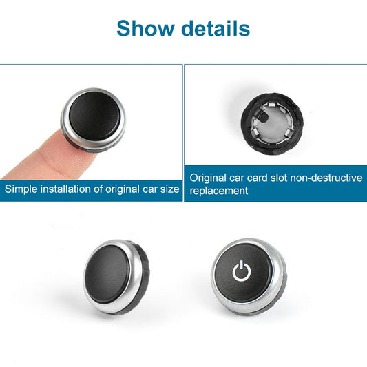 Car Radio Switch Button CD Player Volume Knob 64119350272 for BMW F15, For BMW F15