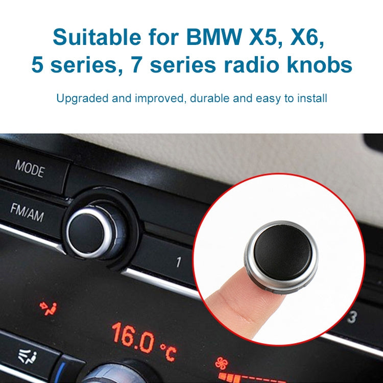 Car Radio Switch Button CD Player Volume Knob 64119350272 for BMW F15, For BMW F15