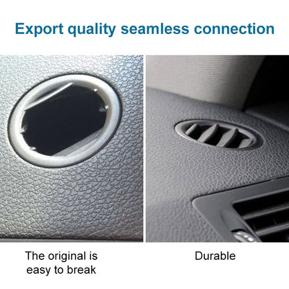 Car Left Side Dashboard Small Air Outlet Circular Air-conditioning Outlet for Mercedes-Benz C Class W204, Left Side for W204 (Black), Left Side for W204 (Brown)