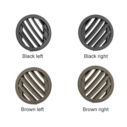 Car Right Side Dashboard Small Air Outlet Circular Air-conditioning Outlet for Mercedes-Benz GLK Class X204 2009-2016, Right Side for X204 (Black), Right Side for X204 (Brown)
