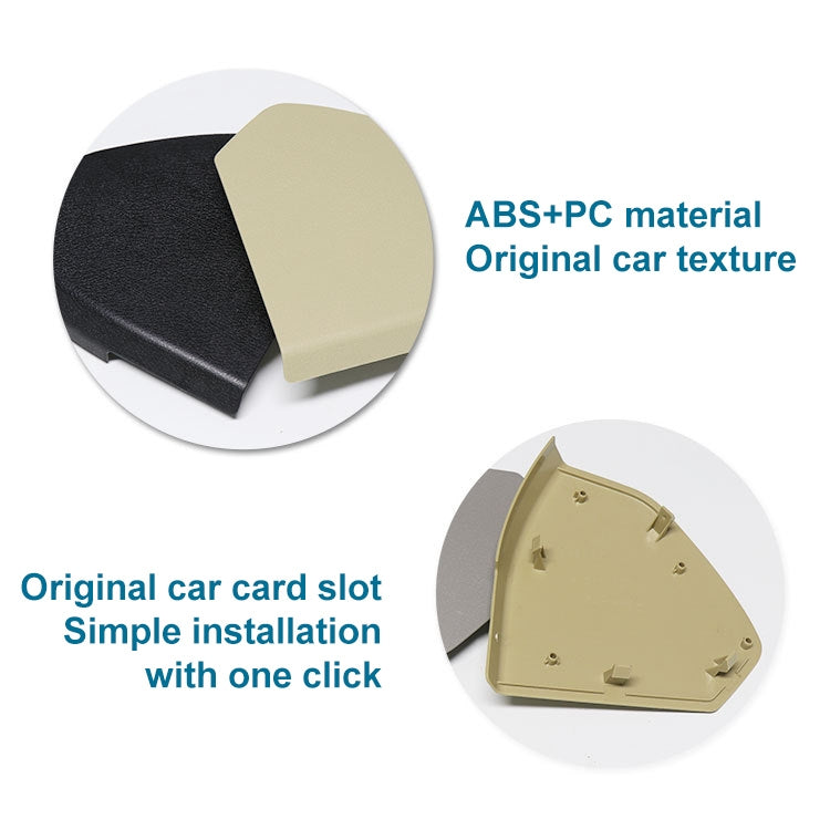 Car Right Side Front Door Trim Panel Plastic Cover 2117270148  for Mercedes-Benz E Class W211 2003-2008, Right Side (Light Yellow), Right Side (Yellow), Right Side (Black), Right Side (Grey)