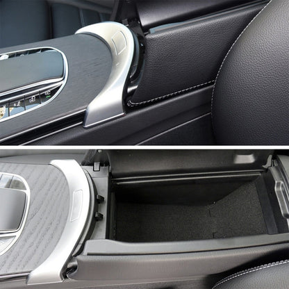 Car Armrest Box Switch Decorative Cover Armrest Button Frame for Mercedes-Benz W205 / W253, For Mercedes-Benz W205