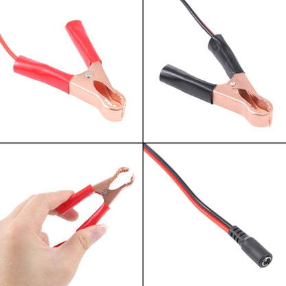 Car DC 5.5x2.1 Interface Crocodile Clip Charging Connection Cable, DC 5.5x2.1 Interface