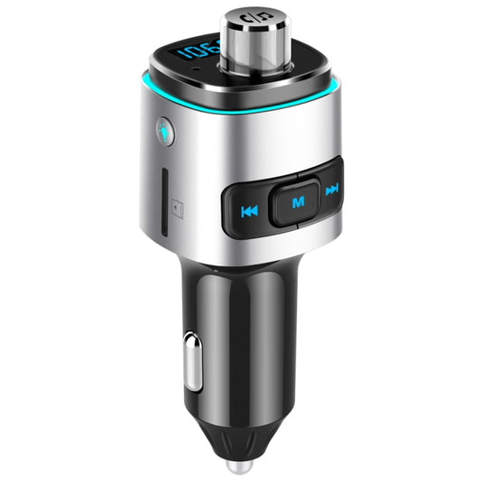 Lecteur MP3 de voiture multifonctionnel BC42 Bluetooth 5.0 avec lampe d'ambiance colorée, prend en charge les cartes TF, les disques U et la radio FM, BC42