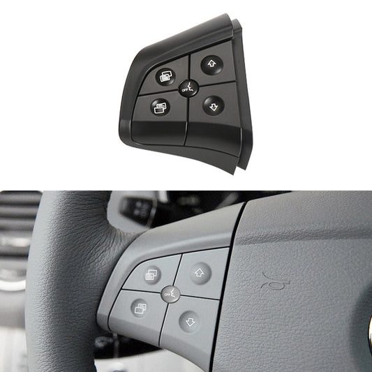 Interrupteur de volant 5 boutons côté gauche 1648200010 pour Mercedes-Benz W164, conduite à gauche, côté gauche 5 boutons (Noir), côté gauche 5 boutons (Café), côté gauche 5 boutons (Gris)