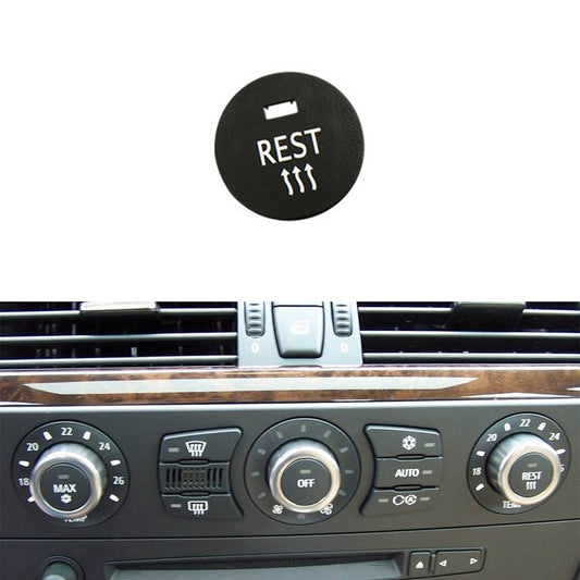 Car Air Conditioner Panel Switch Button REST Key 6131 9250 196-1 for BMW E60 2003-2010, Left Driving, REST