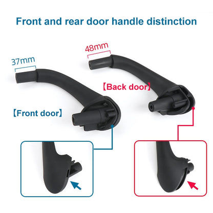 Car Front Right Inside Doors Handle Pull Trim Cover for Mercedes-Benz C-class W203 -2007, Left Driving, Front Right (Beige), Front Right (Black), Front Right (Grey)