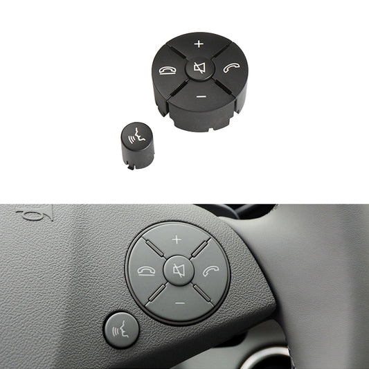 Panneau de boutons de l'interrupteur de volant côté droit de voiture pour Mercedes-Benz W204 2007-2014, conduite à gauche, côté droit (noir), côté droit (gris), côté droit (beige), côté droit (marron)