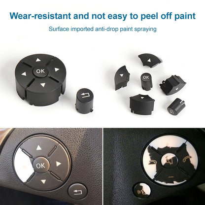 Car Right Side Steering Wheel Switch Buttons Panel for Mercedes-Benz W204 2007-2014, Left Driving, Right Side (Beige), Right Side (Brown), Right Side (Black), Right Side (Grey)