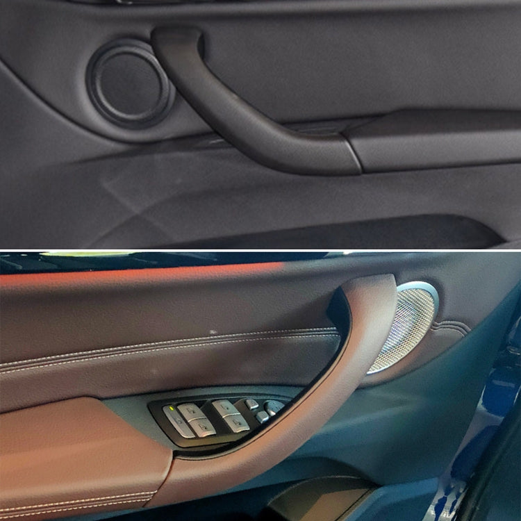 Car Right Side Inside Doors Handle Pull Trim Cover 51417417513 for BMW X1 2016-, Left Driving, Right Side (Black), Right Side (Coffee), Right Side (Beige White), Right Side (Beige), Right Side (Red)