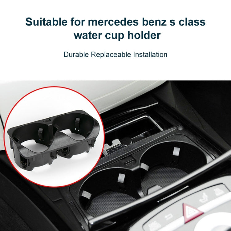 Car Water Cup Holder 2216801991 for Mercedes-Benz S-Class W221 2006-2006, Left Driving, W221 2006-2006