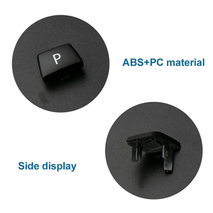 Car Gear Lever Auto Parking Button Letter P Cap for BMW G Chassis Series, Left Driving, For BMW G Chassis Series (Black), For BMW G Chassis Series (Blue), For BMW G Chassis Series (Red)