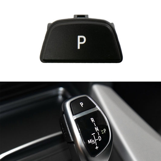 Car Gear Lever Auto Parking Button Letter P Cap for BMW X5 X6 2013-, Left Driving, For BMW X5 X6 2013-