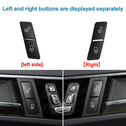 Car Left Side Door Lock Switch Buttons 2049058402 for Mercedes-Benz W204, Left Driving, For Mercedes-Benz W204 Left Side (Black), For Mercedes-Benz W204 Left Side (Red)