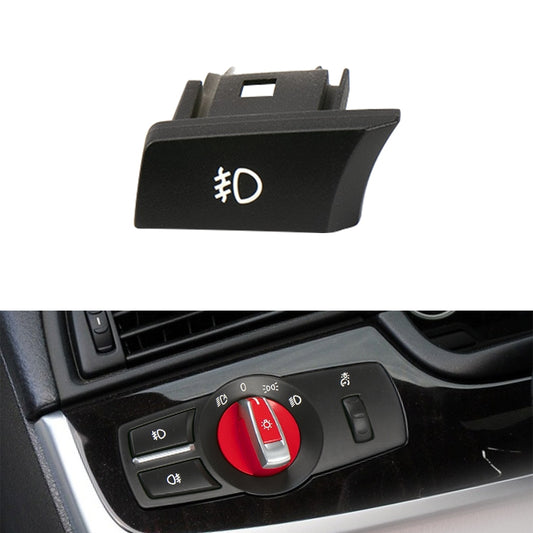 Car Front Fog Light Switch Button Knob for BMW 5 Series 2010-2017, Left Driving, Front Fog Light Switch