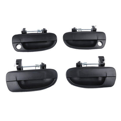 4 PCS Car Front Rear Left Right Outside Door Handles 82660-25000FR / 82650-25000FL / 83660-25000RR / 83650-25000RL for Hyundai Accent , A1797