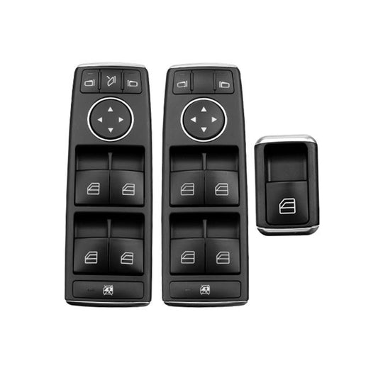 Car Single Window Glass Lift Switch for Mercedes-Benz W166, Left Driving, Single Switch
