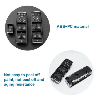 Car Single Window Glass Lift Switch for Mercedes-Benz W166, Left Driving, Single Switch