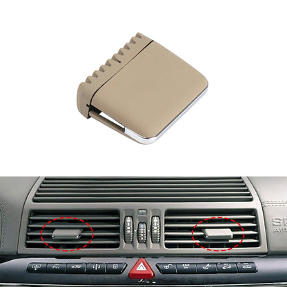 Car Left and Right Side Air Conditioning Exhaust Switch Paddle for Mercedes-Benz S Class W220 1998-2005, Left Driving, Left and Right Side (Black), Left and Right Side (Grey), Left and Right Side (Khaki), Left and Right Side (Beige)