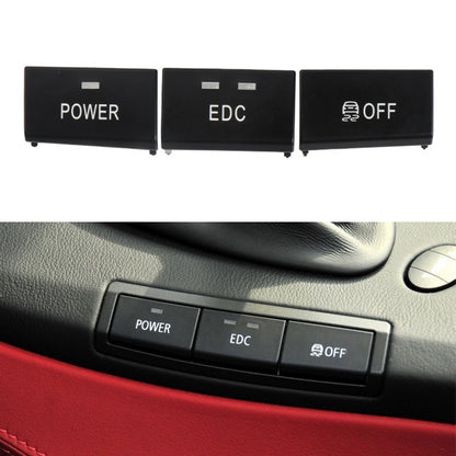 Car No. 1 Center Console Switch Button for BMW 3 Series M3 2005-2012, Left Driving, No. 1
