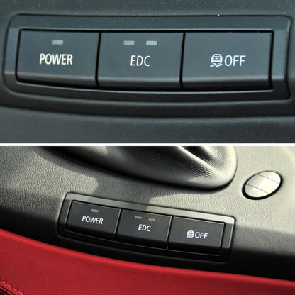 Car No. 1 Center Console Switch Button for BMW 3 Series M3 2005-2012, Left Driving, No. 1
