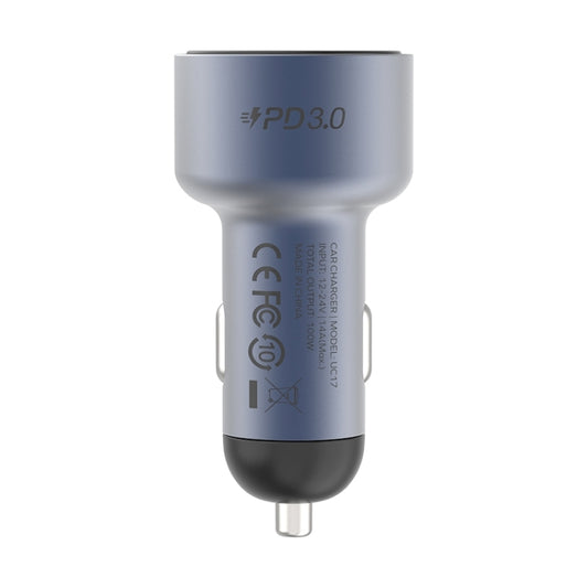 Chargeur de voiture trois ports MOMAX UC17E 100W USB-C / Type-C x 2 + USB, 100W