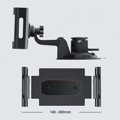 Car Dashboard Tablet Holder PU Suction Cup Windshield Bracket, PU Suction Cup
