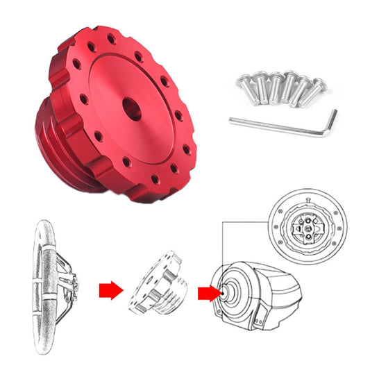 For Thrustmaster TXT300 T500TS Gaming Steering Wheel Connection Adapter, For Thrustmaster TXT300 (Red), For Thrustmaster TXT300 (Black)