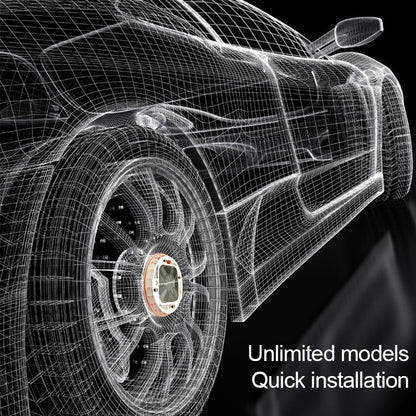 4 PCS Solar LED Car Tire Decoration Flashing Lights Colorful Wheels Hub Atmosphere Lights Infrared Remote Control, Infrared Remote Control
