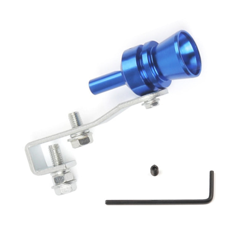 Sifflet simulateur de turbo universel en aluminium pour tuyau d'échappement, pour voiture / moto, taille : M, diamètre extérieur : 23mm, taille : M (Rouge), taille : M (Margenté), taille : M (Noir), taille : M (Doré), taille : M (Bleu)