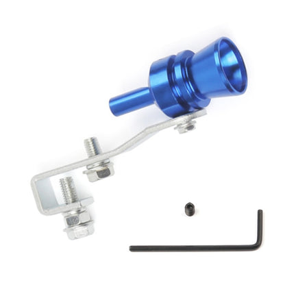 Sifflet simulateur de turbo universel en aluminium pour tuyau d'échappement, pour voiture / moto, taille : M, diamètre extérieur : 23mm, taille : M (Rouge), taille : M (Margenté), taille : M (Noir), taille : M (Doré), taille : M (Bleu)