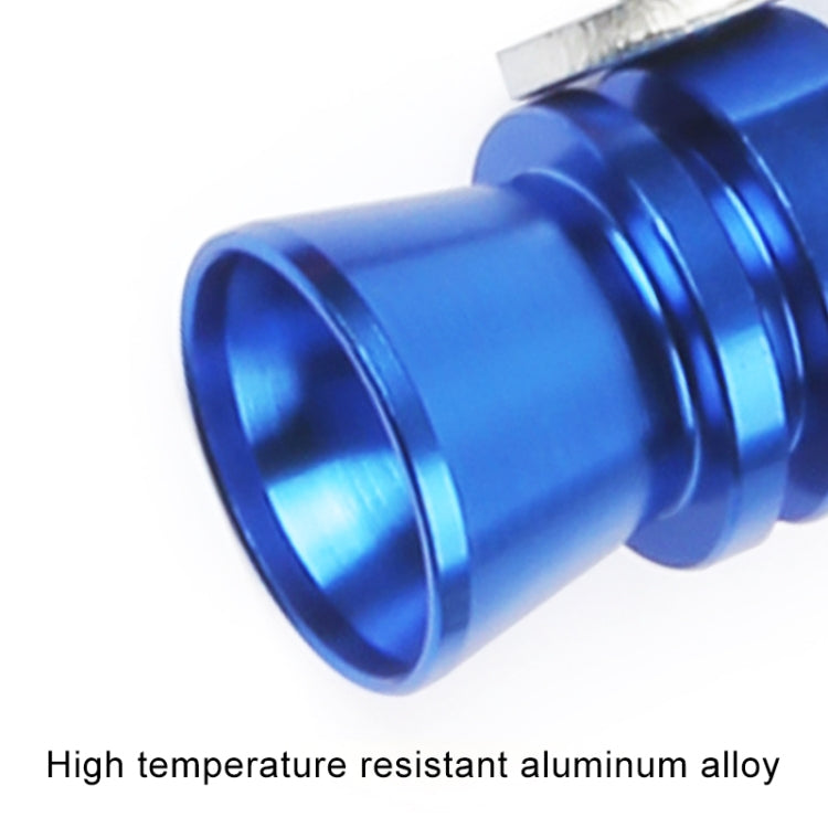Sifflet simulateur de turbo universel en aluminium pour tuyau d'échappement, pour voiture / moto, taille : M, diamètre extérieur : 23mm, taille : M (Rouge), taille : M (Margenté), taille : M (Noir), taille : M (Doré), taille : M (Bleu)
