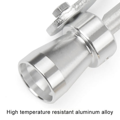 Universal Aluminum Turbo Sound Exhaust Muffler Pipe Whistle Car / Motorcycle Simulator Whistler, Size: S, Outside Diameter: 20mm, Size: S (Black), Size: S (Gold), Size: S (Blue), Size: S (Red), Size: S (Silver)