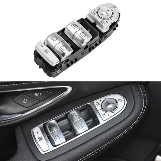 Car Auto Electronic Window Master Control Switch Button for Mercedes-Benz C Class W205 2015-2021, For Mercedes-Benz C Class (Black), For Mercedes-Benz C Class (Beige), For Mercedes-Benz C Class (Brown)
