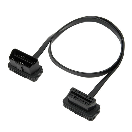 16PIN Car OBD Diagnostic Extended Cable OBD2 Male to Female Cable, Cable Length: 60cm, 60cm