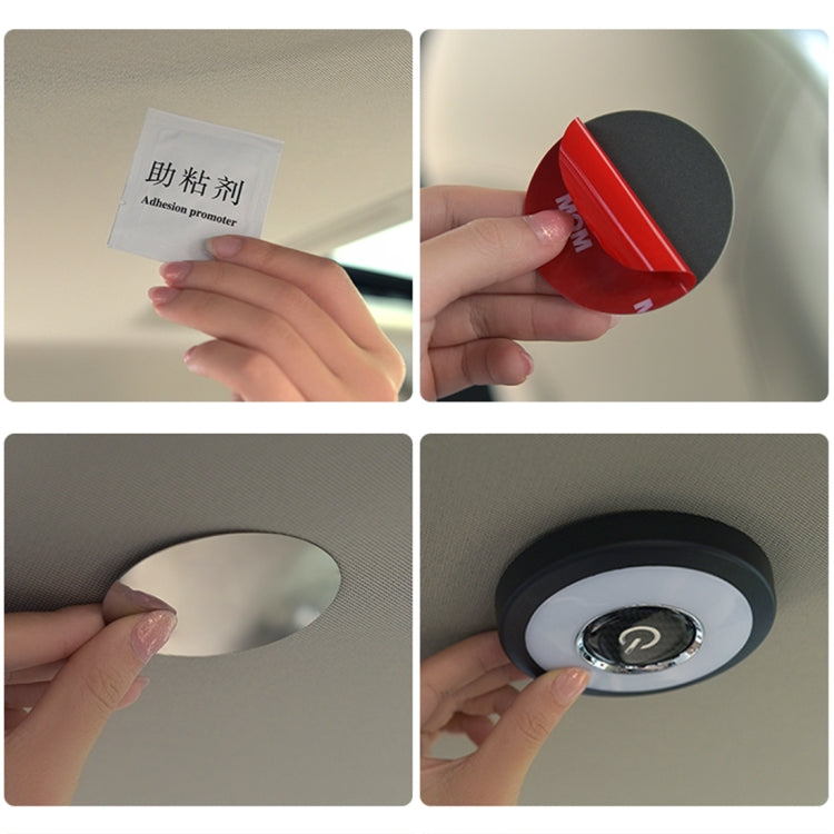 DC 5V / 2W Car Round Reading Lamp Dome Light, Round