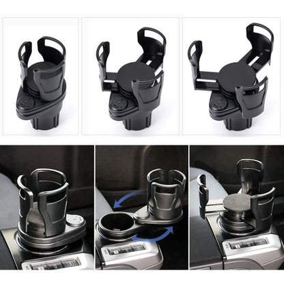 Multi-functional Car Auto Universal Cup Holder Drink Holder, Black