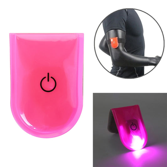 2 PCS Outdoor Night Running Safety Warning Light LED Illuminated Magnet Clip Light