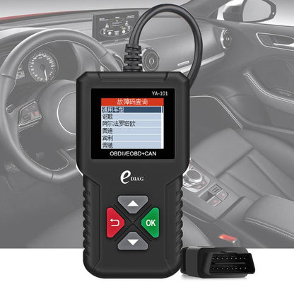YA101 Car Mini Code Reader OBD2 Fault Detector Diagnostic Tool, YA101