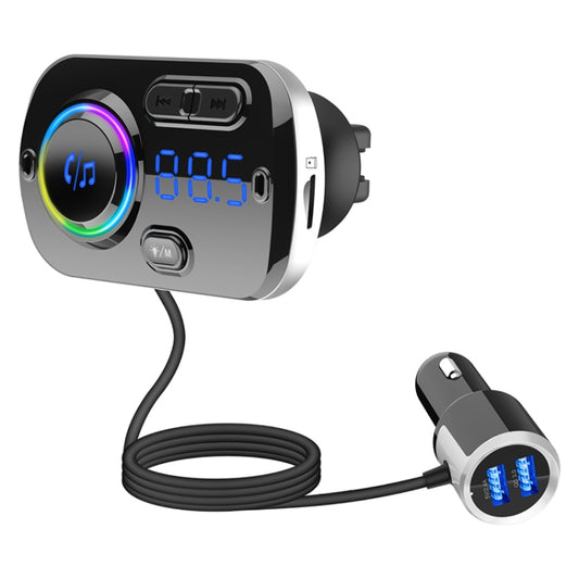 Récepteur radio numérique pour voiture BC49BQ, lecteur MP3 Bluetooth, transmetteur FM, assistant vocal, chargeur rapide QC3.0, BC49BQ
