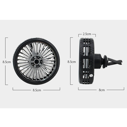 F203A Portable Car Air Outlet Electric Cooling Fan, F203A