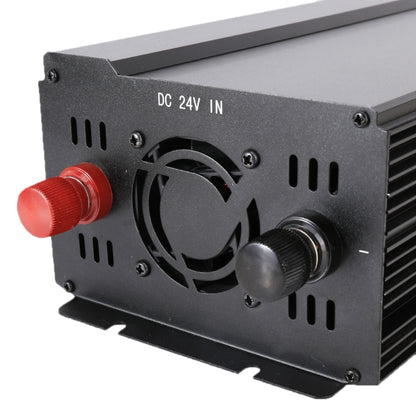 3000W DC 24V to AC 220V Car Multi-functional Sine Wave Power Inverter, Random Color Delivery, 3000W(Sine Wave)