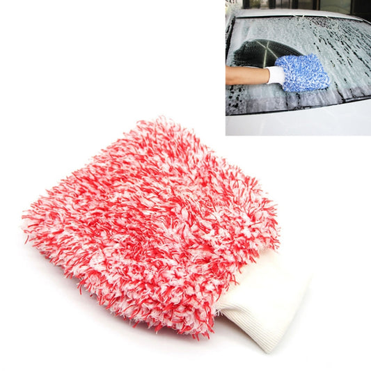 Gant de dépoussiérage en microfibre pour lavage de vitres de voiture, chiffon de nettoyage, gant de polissage