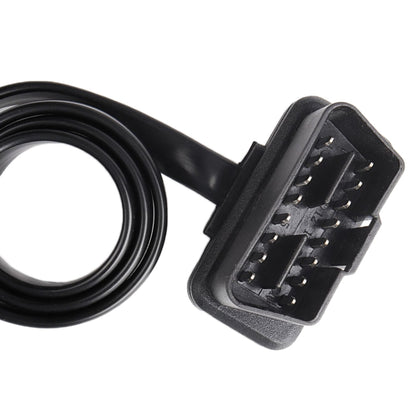 16PIN Car Ultra-thin OBD Diagnostic Extended Cable OBD2 Cable with Switch, 16PIN