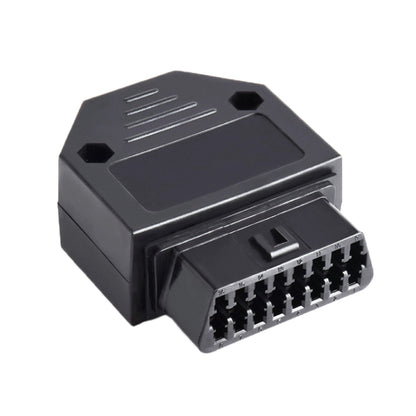 16PIN Car OBD 2 Female Connector OBD Plug + Case + Terminal + Screw, Female