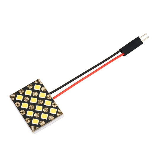 DC12V / 1.3W / 6000K / 80LM 12LEDs SMD-2835 Car Reading Lamp Dome Light, 12LEDs