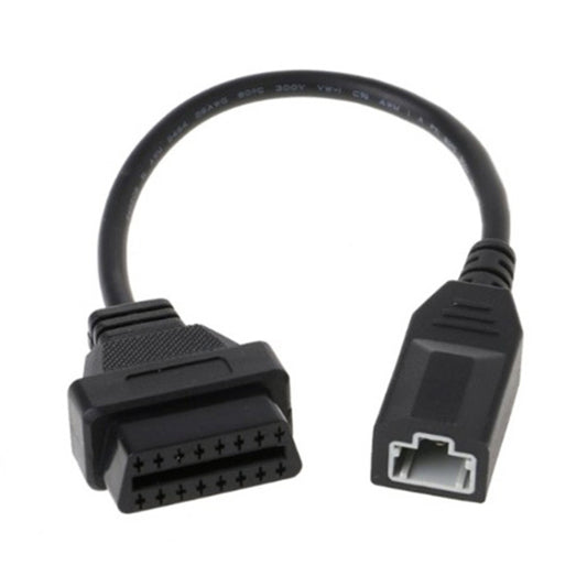 Car 3 Pin to 16 Pin OBD Cable for Honda, Cable Length: 40cm, 3 Pin to 16 Pin OBD Cable