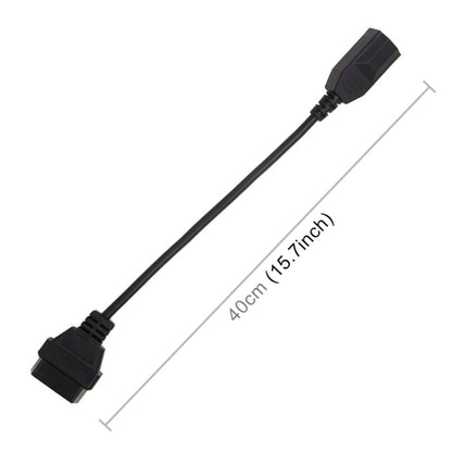 Car 3 Pin to 16 Pin OBD Cable for Honda, Cable Length: 40cm, 3 Pin to 16 Pin OBD Cable