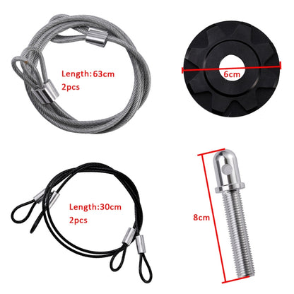 XH-6041 Car Universal Modified Aluminum Alloy Engine Hood Lock Cover, XH-6041(Black), XH-6041(Blue), XH-6041(Red)