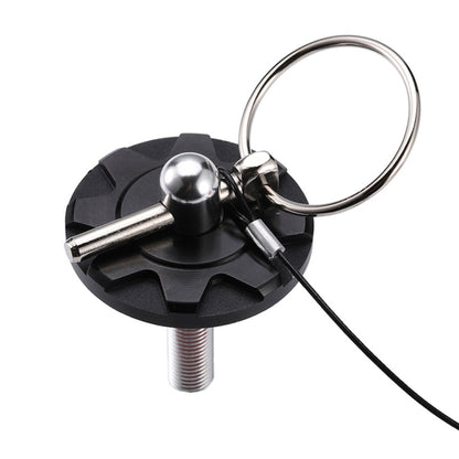 XH-6041 Car Universal Modified Aluminum Alloy Engine Hood Lock Cover, XH-6041(Black), XH-6041(Blue), XH-6041(Red)
